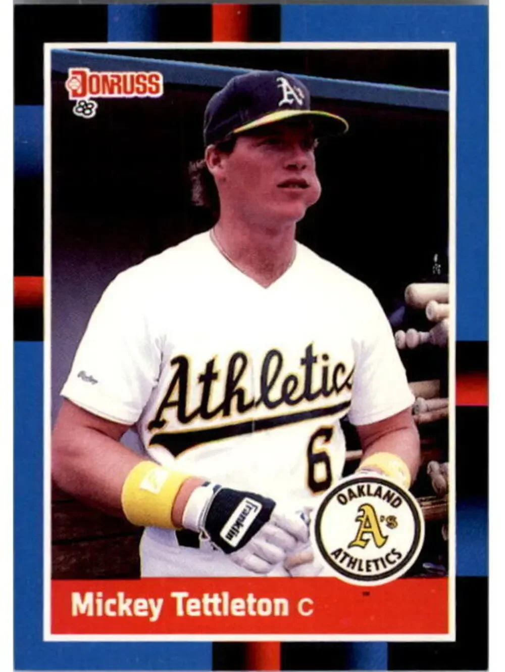 1988 Mickey Tettleton Donruss Baseball Card #103